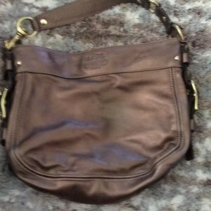 Coach Copper hobo bag